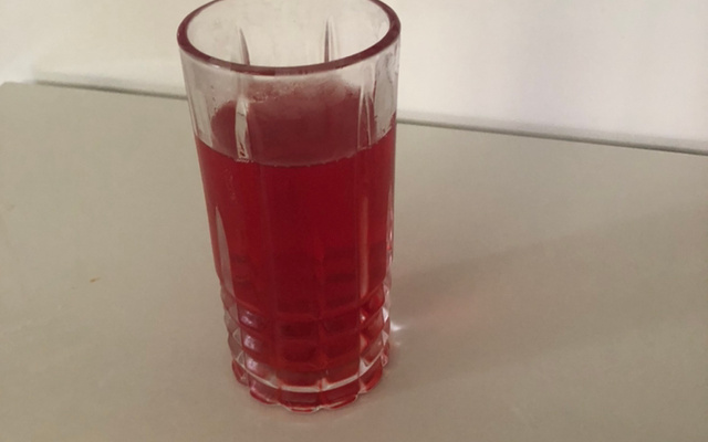 Suco de gelatina refrescante