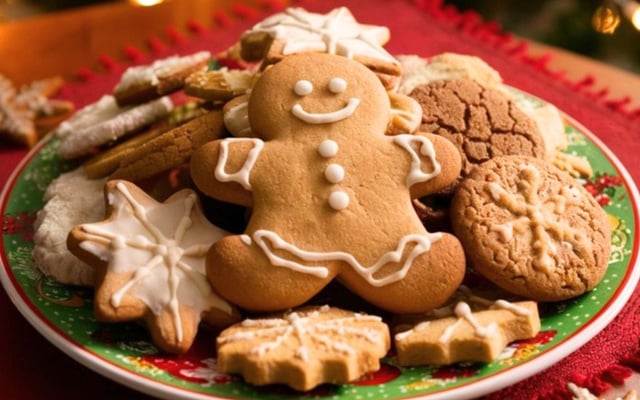 Biscoito de Natal na airfryer