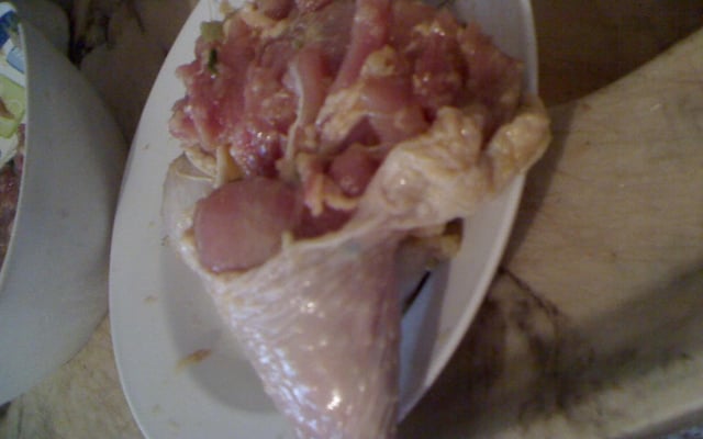 Frango desossado (coxa e sobrecoxa)