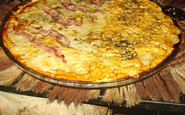 Massa de pizza do marido