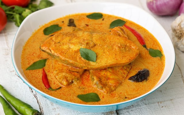 Peixe de coco prático rápido e fácil