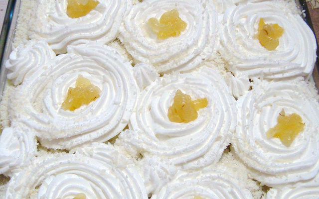 Pavê bolo de abacaxi