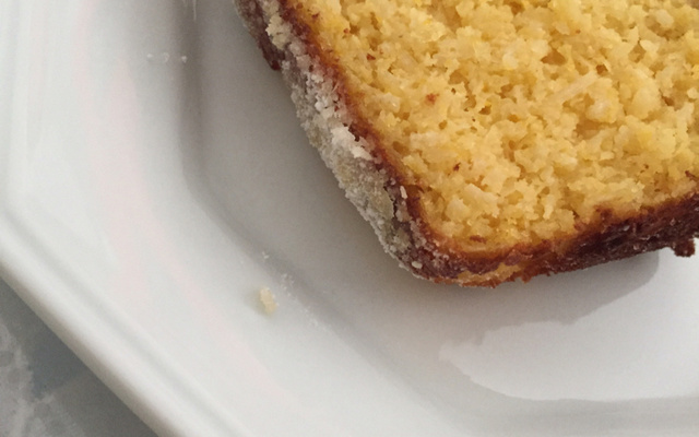 Bolo de milho sem glúten da tia Deise