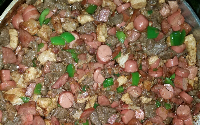 Entrevero sulista no disco de arado