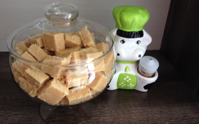 Doce de leite em pó de corte