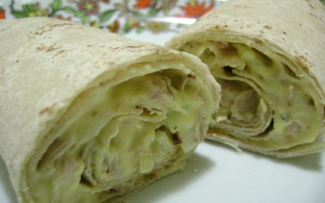Chicken wrap super rápido