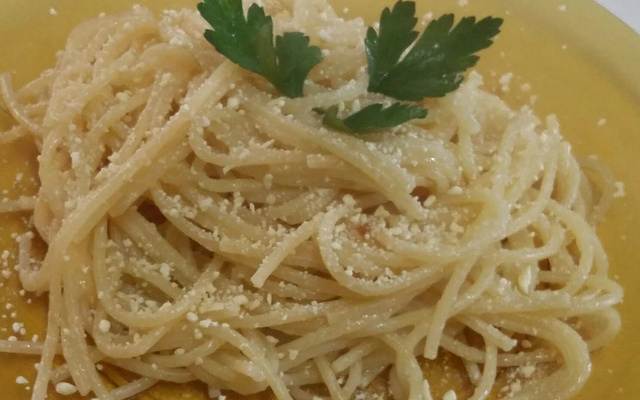 Massa ao alho e óleo como nenhuma outra