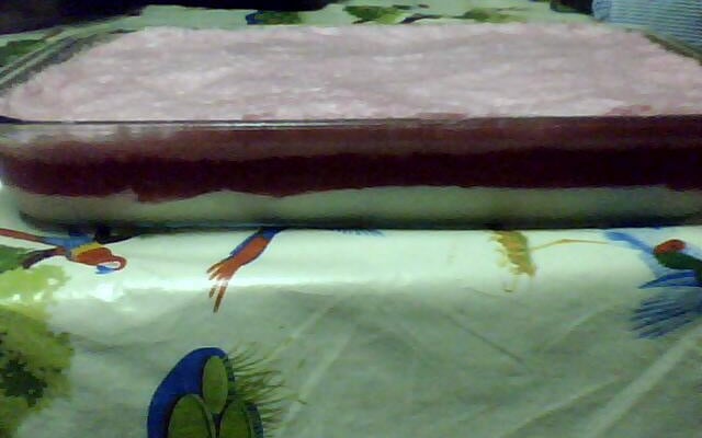 Sobremesa de gelatina