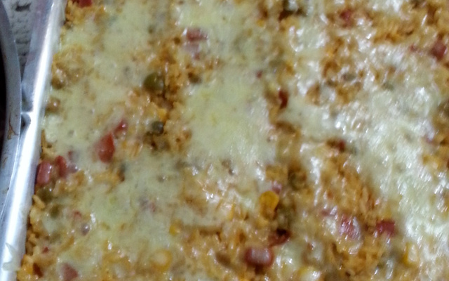 Arroz de forno especial de natal da Silvia