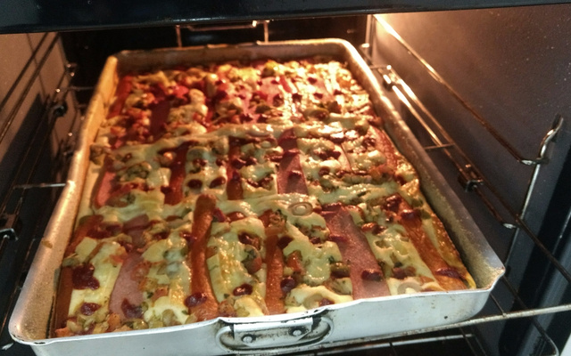 Cachorro quente de forno do Lúcio Cezar