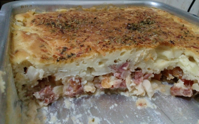 Torta de calabresa