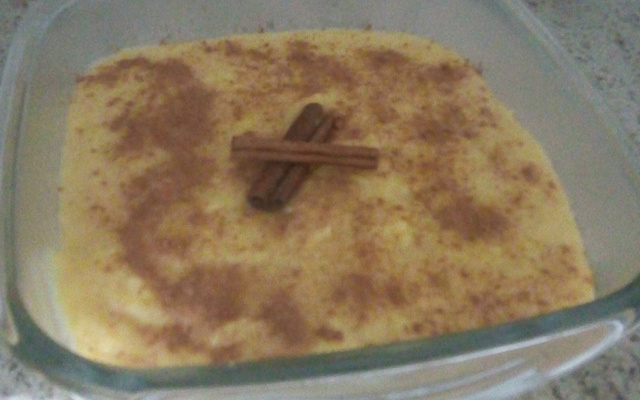 Curau de milho de latinha