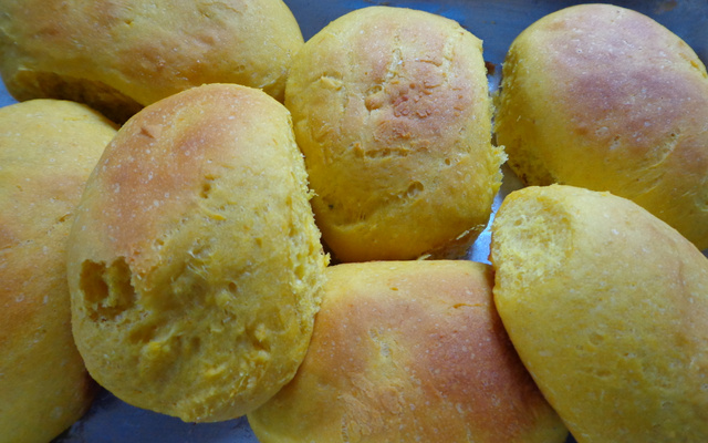 Pão de abóbora da Cla