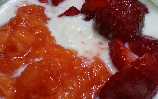 Iogurte natural caseiro