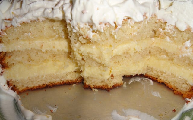 Recheio de baba de moça