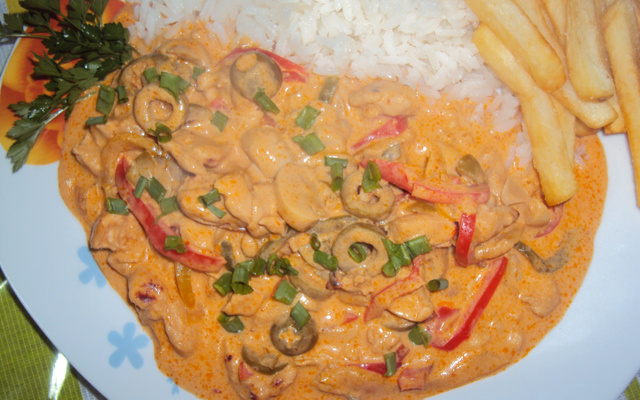 Estrogonofe de frango especial