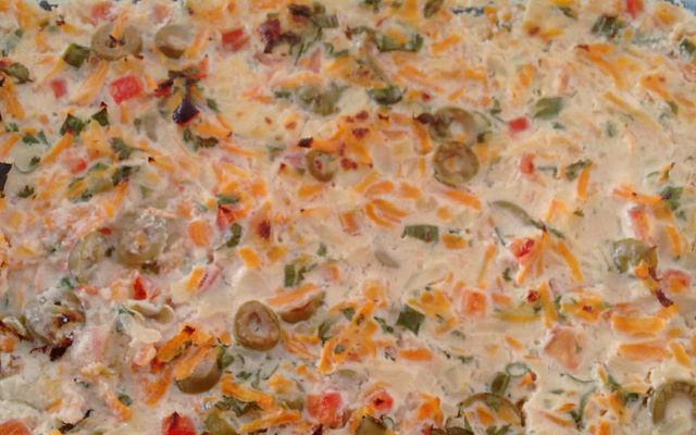 Truta ao forno com molho de creme de leite