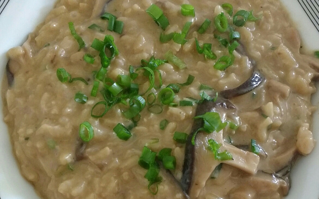 Risoto de shitake