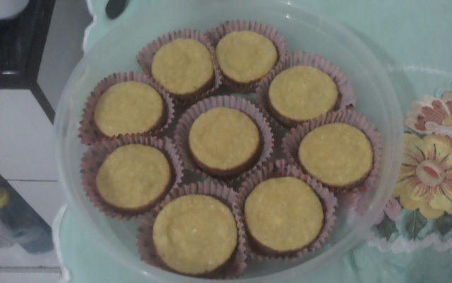 Bolo de fubá cozido