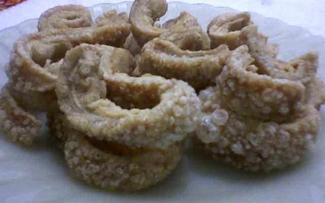 Torresmo pururuca da Cecilia