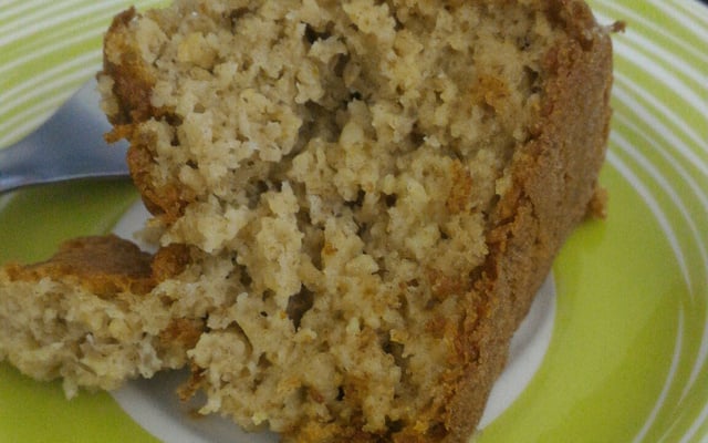 Bolo saudável de banana