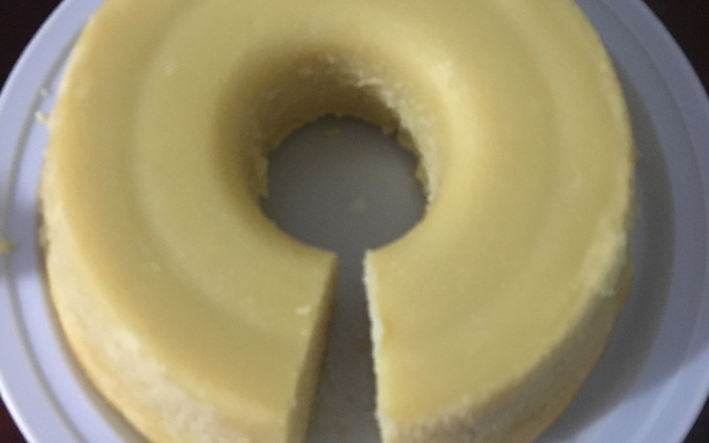 Bolo de leite de liquidificador