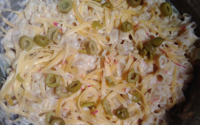 Mac n’ cheese (macarrão com queijo)