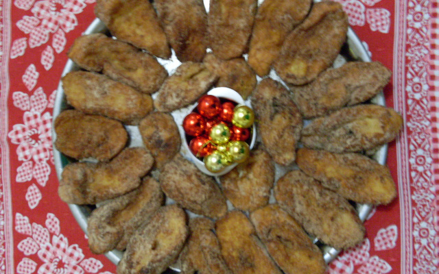 Rabanada com leite condensado