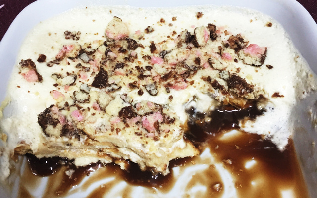 Pavê de biscoito de maizena