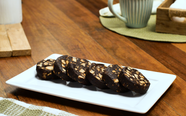 Salame de chocolate fácil