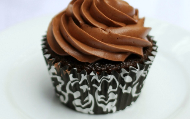 Cupcake de chocolate