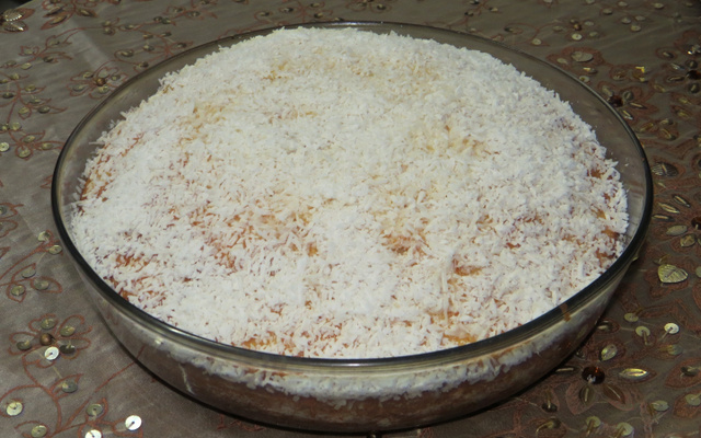 Bolo de coco prático