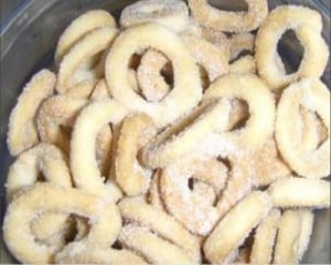 Rosquinha de nata - simples de fazer