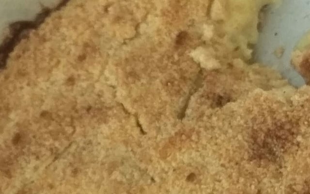 Bolo farofa de banana