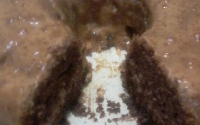 Bolo de chocolate com paçoca diet