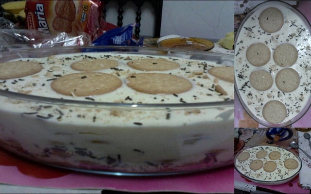 Torta de bolacha simples