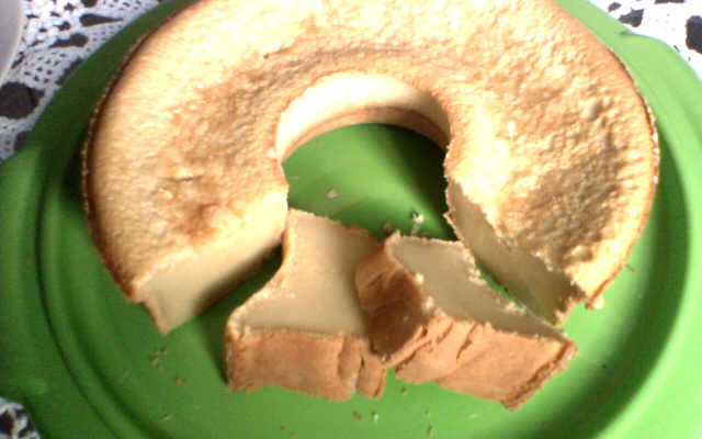 Bolo de leite de liquidificador