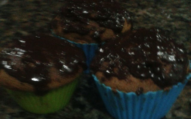 Cupcake de chocolate