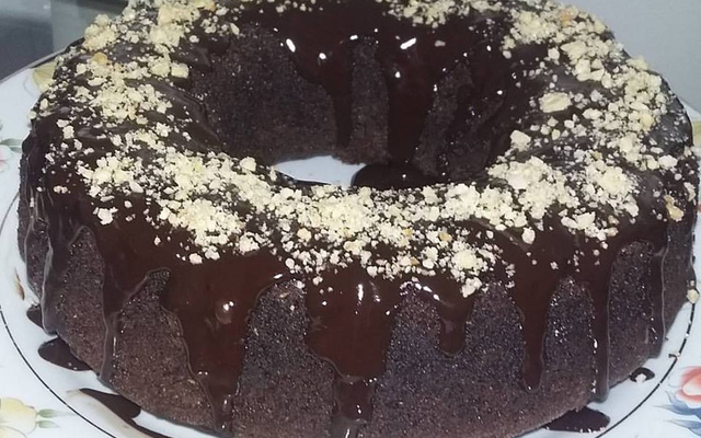 Bolo integral de cacau (sem leite)