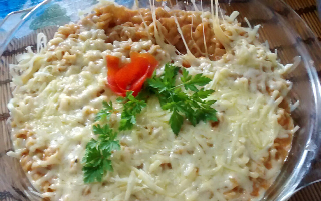 Macarronada na pressão