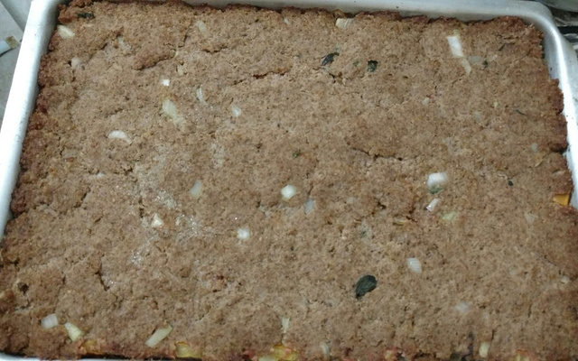 Quibe de forno recheado