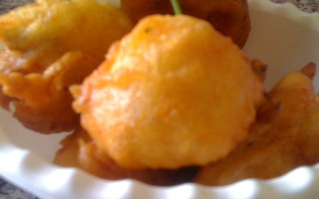 Tempurá de legumes crocante