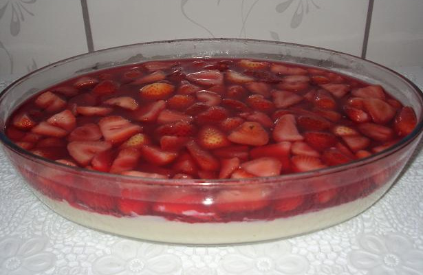 Morangos ao creme de leite