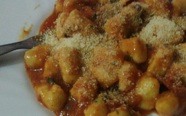 Nhoque fácil, direto no molho