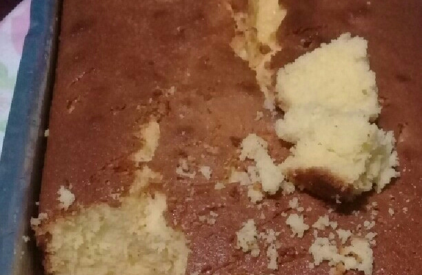 Bolo de fubá tradicional de liquidificador