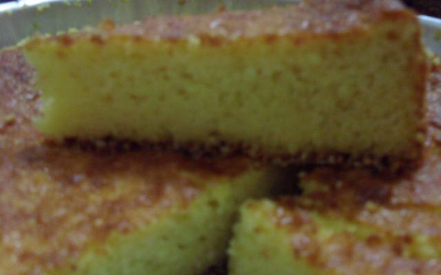 Bolo de milho verde