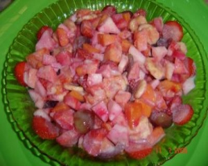 Salada de frutas prática