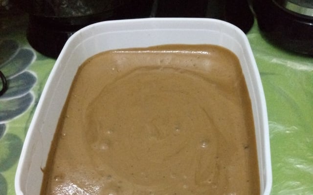 Sorvete de chocolate