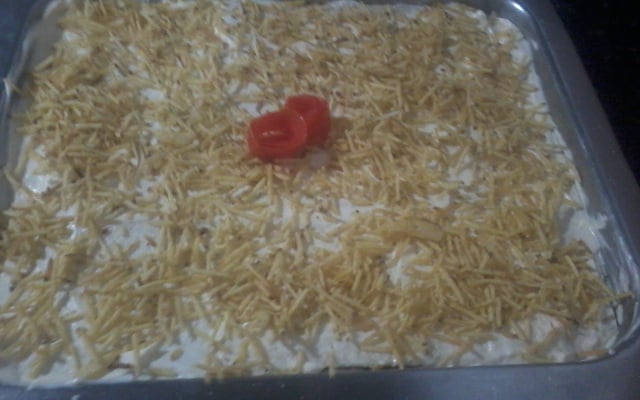 Torta salgada de pão de forma