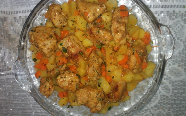 Peito de frango ao creme